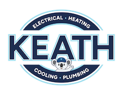Keath HVAC logo.
