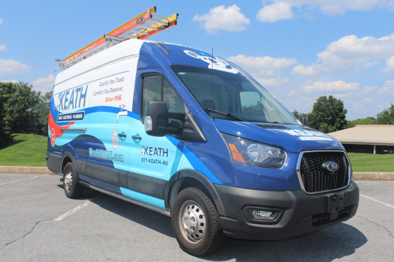 Keath HVAC service truck