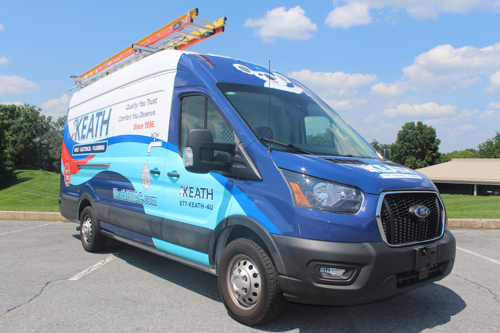 Keath HVAC service truck